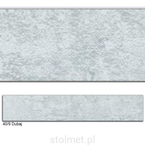 Obrzeże PVC, 40/9 Dubaj, 42x2, 50 mb
