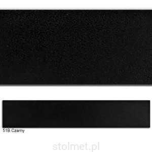 Obrzeże PVC, 51 Baranek CZARNY, 22x2, 100 mb
