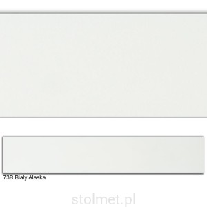 Obrzeże PVC, 73B Biały Alaska, 22x2, 100 mb