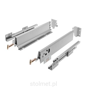 Szuflada Modernbox Square, L-550, Niska H-83, Szary, 40kg