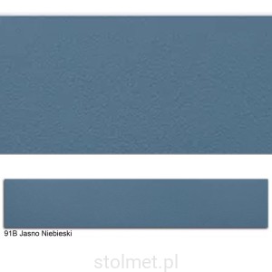 Obrzeże PVC, 91B Jasno Niebieski, 22x0.6, 200 mb
