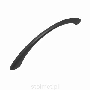 Uchwyt meblowy C-623, Czarny mat, 96mm