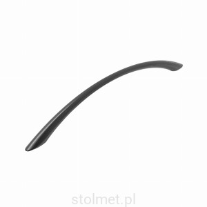 Uchwyt meblowy C-624, Czarny mat, 128 mm