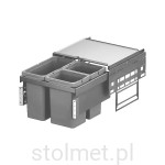 Kosz na śmieci WURTH, do szafki 500mm, 36l