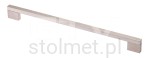 Uchwyt meblowy UA-18, stal szczotkowana inox, 224mm 