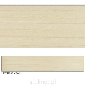 Obrzeże ABS, N07/2 KLON D0375 22x2 100mb  