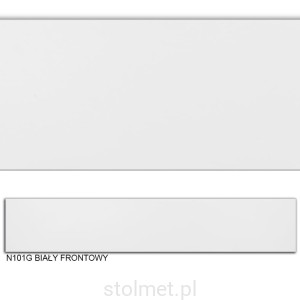 Obrzeże ABS, N101G Biały Frontowy 22x0,8 150mb  