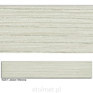 Obrzeże ABS, N24/1 JESION WERONA 22x0,8 150mb 