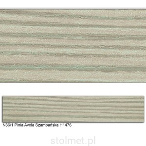 Obrzeże ABS, N36/1 PINIA AVOLA SZAMPAŃSKA  22x0,8 150mb