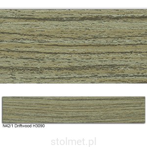 Obrzeże ABS, N42/1 DRIFTWOOD 22x0,8 150mb