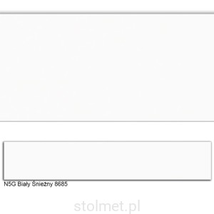 Obrzeże ABS, N5G BIAŁY ŚNIEŻNY 8685 22x2 100mb 