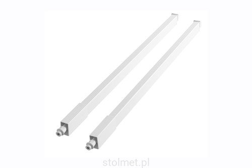 Reling wzdłużny kwadratowy do szuflady AXIS biały.jpg