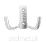 Wieszak meblowy ARGUS Z-341, 2 ramienny, aluminium mat 