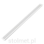 Kratka wentylacyjna duża, 60 x 800 mm, Biała