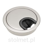 Przepust przelotka kablowa fi 80, metal, Satyna