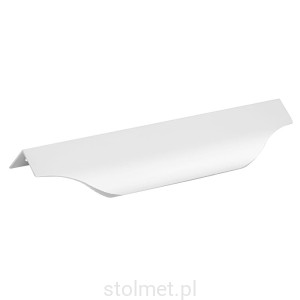 Uchwyt meblowy krawędziowy PERU UA06, Aluminium mat, 212mm