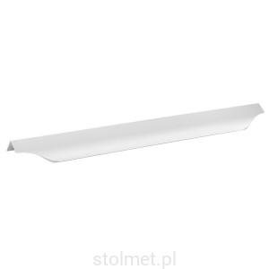 Uchwyt meblowy krawędziowy PERU UA06, Aluminium mat, 340mm