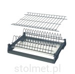 Ociekarka do szafki 40 cm, Antracyt