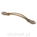 Uchwyt meblowy WERON, Mosiądz antyczny, 128mm