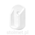 Mocowanie do drążka owalnego, tworzywo, Białe