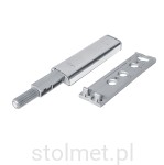 Odbojnik PUSH LATCH TITUS, Prosta płytka montażowa, mocny + magnes