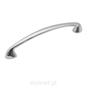 Uchwyt meblowy UN-14, chrom połysk, 160mm - WYPRZEDAŻ 