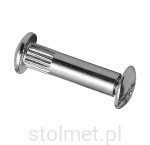 Śruba złączeniowa SISO Fi8 mm, chrom połysk