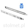Prowadnica kulkowa GTV PK-PRO obciążenie do 50kg prowadnica meblowa STOLMET AKCESORIA MEBLOWE PK-PRO-H45-400 1.jpg