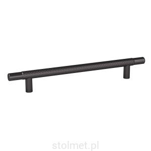 Uchwyt meblowy VENDE C-6749, 192 mm, czarny mat