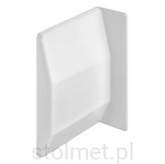 Zaślepka do zawieszki CAMAR 807, lewa, biała