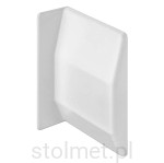 Zaślepka do zawieszki CAMAR 807, prawa, biała