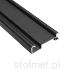 Tor dolny BIMAK BIS, Czarny mat, 2 m