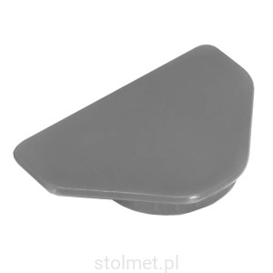 Zaślepka do otworu zawiasu fi 35 mm, Szary ciemny