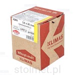 Wkręty hartowane konfirmaty do drewna, fi 3,5x20 mm, 1500 szt. WKRĘT-MET