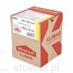 Wkręty hartowane konfirmaty do drewna, fi 3,5x40 mm, 500 szt. WKRĘT-MET