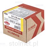 Wkręty hartowane konfirmaty do drewna, fi 4x20 mm, 1000 szt. WKRĘT-MET