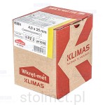 Wkręty hartowane konfirmaty do drewna, fi 4x25 mm, 1000 szt. WKRĘT-MET