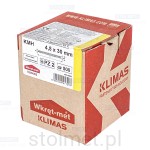 Wkręty hartowane konfirmaty do drewna, fi 4.5x30 mm, 500 szt. WKRĘT-MET