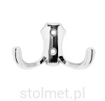 Wieszak meblowy Yukon Z-361, 2 ramienny, chrom połysk