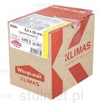 Wkręty hartowane konfirmaty do drewna, fi 5x35 mm, 500 szt. WKRĘT-MET