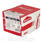 Wkręty hartowane konfirmaty do drewna, fi 5x45 mm, 300 szt. WKRĘT-MET