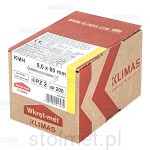 Wkręty hartowane konfirmaty do drewna, fi 5x60 mm, 200 szt. WKRĘT-MET