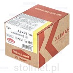 Wkręty hartowane konfirmaty do drewna, fi 5x70 mm, 200 szt. WKRĘT-MET