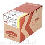 Wkręty hartowane konfirmaty do drewna, fi 6x160 mm, 100 szt. WKRĘT-MET