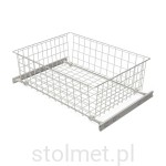 Szuflada druciana MD W-80, D H-20 cm, P. Kulkowe Samodomyk, Srebrny