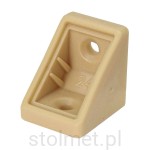 Kątownik plastikowy pojedyńczy  komandorek Buk + zaślepka opk-100 szt 