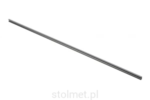 Uchwyt meblowy GROOVE,  czarny mat, 1200 mm 