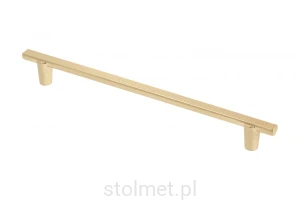 Uchwyt meblowy RAY,  złoto szczotkowane, 192 mm   