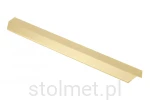 Uchwyt meblowy krawędziowy TREX, złoto szczotkowane, 320 mm