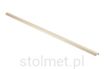 Uchwyt meblowy krawędziowy TREX, złoto szczotkowane, 1200 mm 